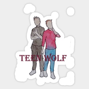 Teen wolf Sticker